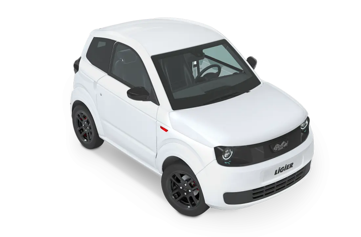 Face avant d’un véhicule MYLI I.deal Corse